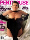 january 1986 penthouse magazine, nude madonna poster, used backissues 1986 penthouse, international Magazine Back Copies Magizines Mags