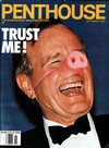 George Bush magazine cover appearance Penthouse November 1992
