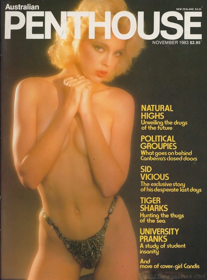 Penthouse (Australia) November 1983 magazine back issue Penthouse (Australia) magizine back copy Penthouse (Australia) November 1983 Magazine Back Issue Published by Penthouse Publishing, Bob Guccione. Natural Highs Unveiling The Drugs Of The Future.