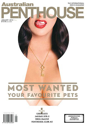 Penthouse (Australia) January 2014 magazine back issue Penthouse (Australia) magizine back copy Penthouse (Australia) January 2014 Magazine Back Issue Published by Penthouse Publishing, Bob Guccione. Most Wanted Your Favourite Pets.