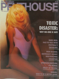 Penthouse (Australia) May 1990 magazine back issue cover image