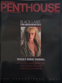 Penthouse (Australia) September 1990 magazine back issue cover image