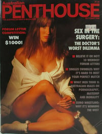 Penthouse (Australia) October 1990 magazine back issue cover image