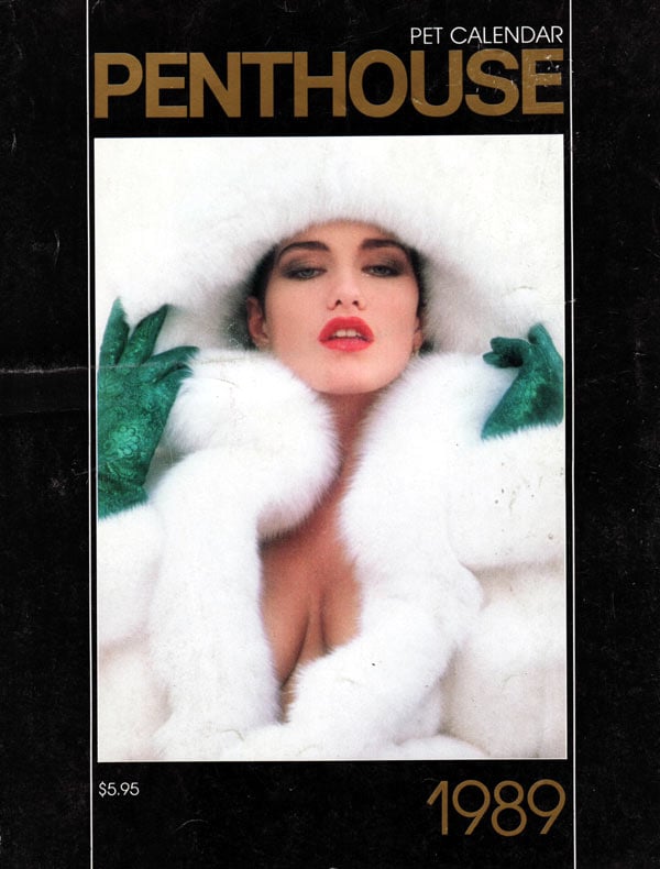 Penthouse Pet Calendar 1989 magazine back issue Penthouse Calendar magizine back copy penthouse pet calendar, the hottest pets, xxx nude girls in 1989 nude girl calendar