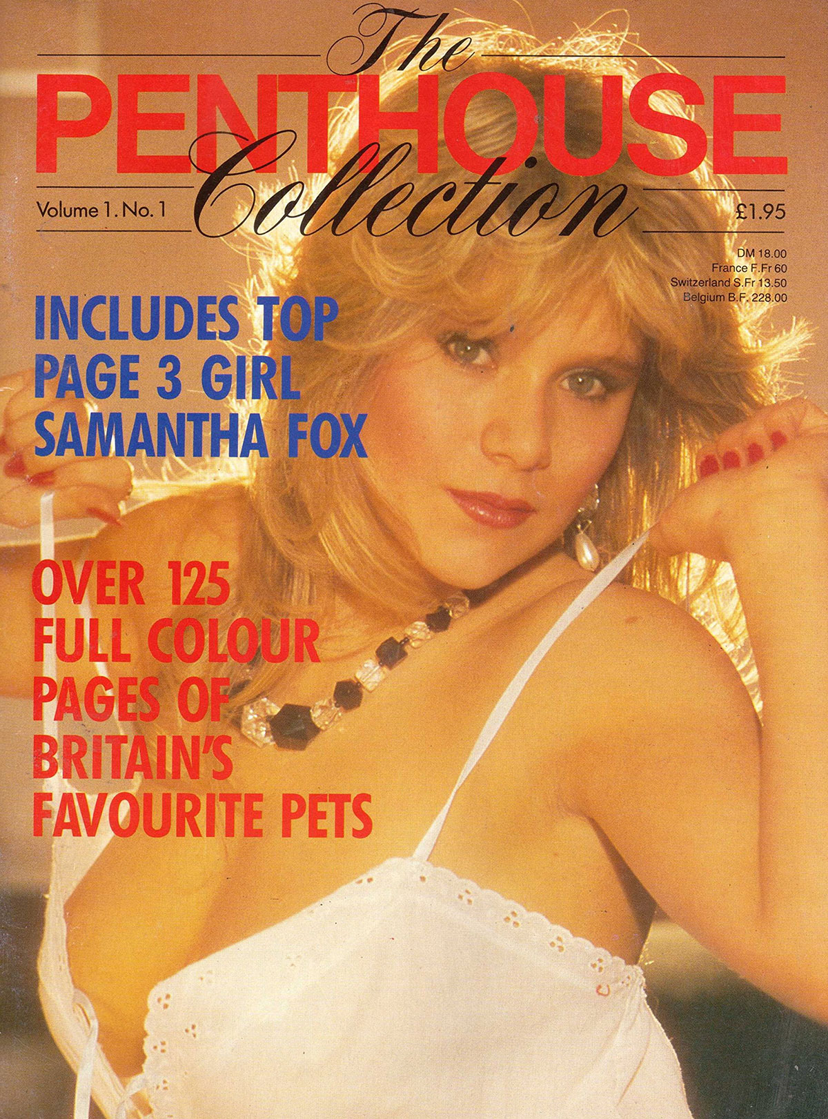 Penthouse Collection Vol. 1 # 1 magazine back issue Penthouse Collection magizine back copy Penthouse Collection Vol. 1 # 1 Magazine Back Issue Published by Penthouse Publishing, Bob Guccione. Covergirl Samantha Fox.