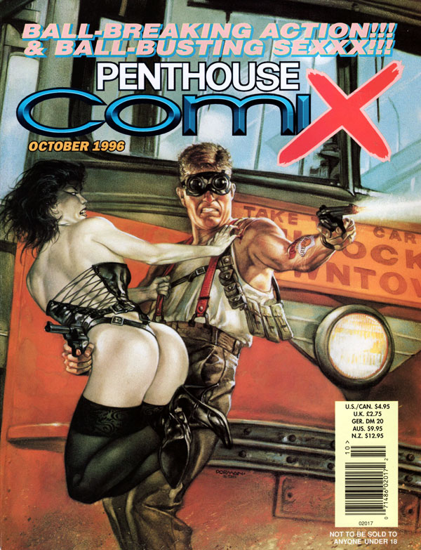 Penthouse Comix # 16 - October 1996 magazine back issue Penthouse Comix magizine back copy october 1996 penthouse comix magazine, the international illustrated magazine for men, erotic comics
