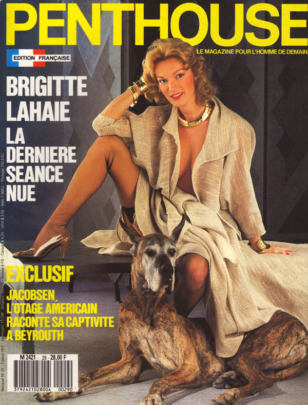 Penthouse Française # 29, Juin 1987 magazine back issue Penthouse Française magizine back copy french penthouse magazine 1987 back issues xxx pictorials brigitte lehaie nude erotic nudes topless 