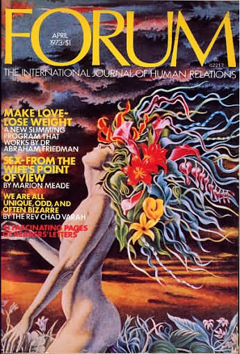 Penthouse Forum April 1973 magazine back issue Penthouse Forum magizine back copy Penthouse Forum April 1973 Magazine Back Issue Published by Penthouse Publishing, Bob Guccione. Make Love - Lose Weight A New Slimming Program That Works By Dr 