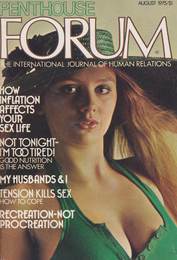 Penthouse Forum August 1975 magazine back issue Penthouse Forum magizine back copy back issues penthouse forum magazine 1975 sex life info nutrition to help sex marriage advice how to