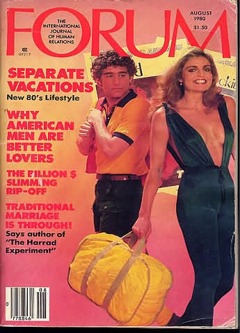 Penthouse Forum August 1980 magazine back issue Penthouse Forum magizine back copy Penthouse Forum August 1980 Magazine Back Issue Published by Penthouse Publishing, Bob Guccione. Separate Vacations New 80's Lifestyle.