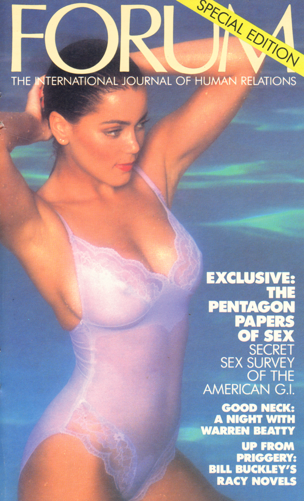 Penthouse Forum Special Edition 1982 magazine back issue Penthouse Forum magizine back copy Up From Priggery: Bill Buckley's Racy Novels,A Night with Warren Beatty,Pentagon Papers of Se