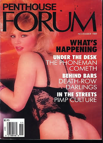 Penthouse Forum November 1989 magazine back issue Penthouse Forum magizine back copy Penthouse Forum November 1989 Magazine Back Issue Published by Penthouse Publishing, Bob Guccione. What's Happening .