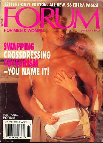Penthouse Forum January 1993 magazine back issue Penthouse Forum magizine back copy Penthouse Forum January 1993 Magazine Back Issue Published by Penthouse Publishing, Bob Guccione. Letters Only Edition All New 56 Extra Pages!.
