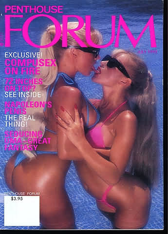 Penthouse Forum July 1993 magazine back issue Penthouse Forum magizine back copy Penthouse Forum July 1993 Magazine Back Issue Published by Penthouse Publishing, Bob Guccione. Exclusive! Compusex On Fire.