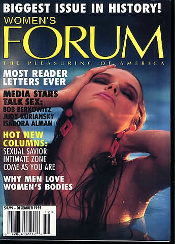 Penthouse Forum December 1995 magazine back issue Penthouse Forum magizine back copy Penthouse Forum December 1995 Magazine Back Issue Published by Penthouse Publishing, Bob Guccione. Most Reader Letters Ever.