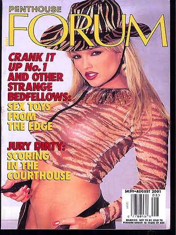 Penthouse Forum August 2001 magazine back issue Penthouse Forum magizine back copy Penthouse Forum August 2001 Magazine Back Issue Published by Penthouse Publishing, Bob Guccione. Crank It Up No.1 And Other Strange Bedfellows: Sex Toys From Th