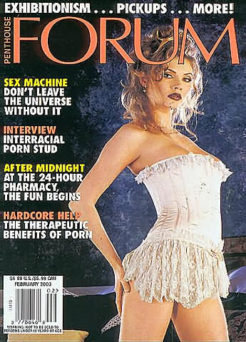 Penthouse Forum February 2003 magazine back issue Penthouse Forum magizine back copy Penthouse Forum February 2003 Magazine Back Issue Published by Penthouse Publishing, Bob Guccione. Sex Machine Don't Leave The Universe Without It.