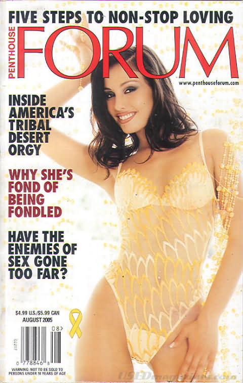 Penthouse Forum August 2005 magazine back issue Penthouse Forum magizine back copy Penthouse Forum August 2005 Magazine Back Issue Published by Penthouse Publishing, Bob Guccione. Five Steps To Non-Stop Loving.