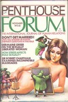 Penthouse Forum November 1973 magazine back issue cover image