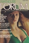 Penthouse Forum August 1975 magazine back issue cover image