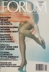Penthouse Forum October 1977 magazine back issue cover image