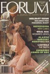 Penthouse Forum December 1977 magazine back issue cover image