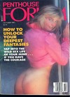 Penthouse Forum October 1987 magazine back issue cover image