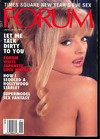 Penthouse Forum January 1995 magazine back issue cover image