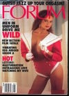 Penthouse Forum August 1995 magazine back issue cover image