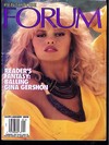 Gina Gershon magazine cover appearance Penthouse Forum January 2000