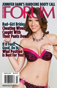 Penthouse Forum March 2014 magazine back issue cover image