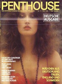 Penthouse (Germany) # 11, November 1980 magazine back issue cover image