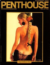Penthouse (Germany) # 8, August 1987 magazine back issue cover image