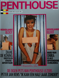 Penthouse (Germany) # 10, October 1987 magazine back issue cover image