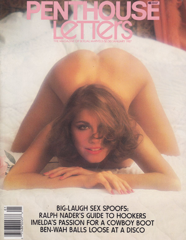 Penthouse Letters January 1987 magazine back issue Penthouse Letters magizine back copy 1987 back issues of penthouse letters hot horny steamy stories sex spoofs passionate tales xxx sprea