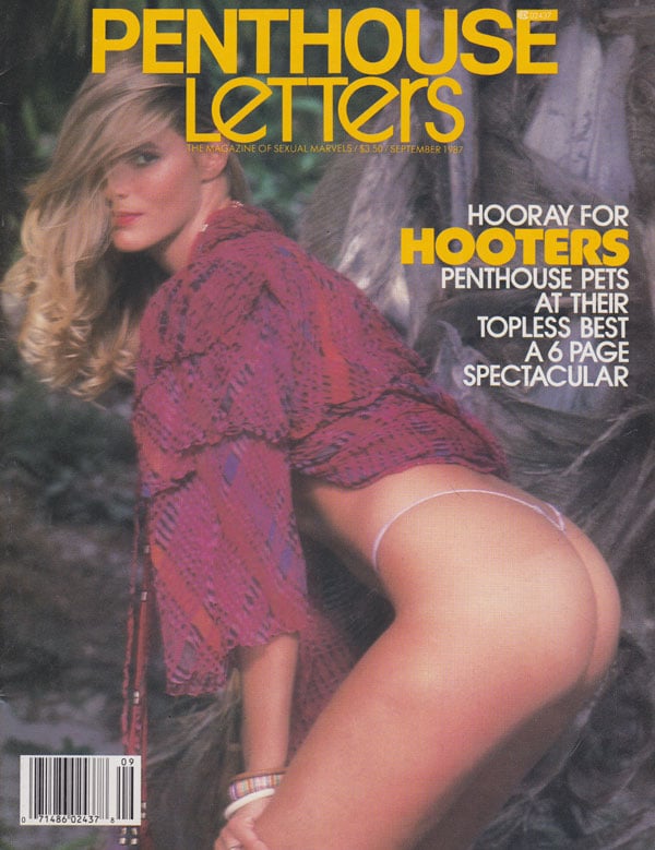 Penthouse Letters September 1987 magazine back issue Penthouse Letters magizine back copy penthouse letters magazine 1987 bak issues hot hooters penthouse pets nude erotic exotic spreads rou