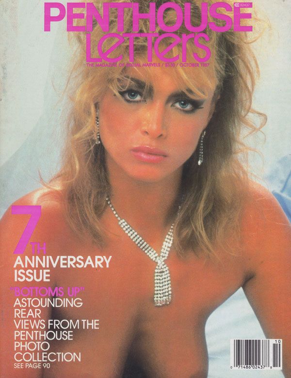 Penthouse Letters October 1987 magazine back issue Penthouse Letters magizine back copy xxx magazine back issues of penthouse letters 1987 7th anniversary issue bottoms up hottest asses er
