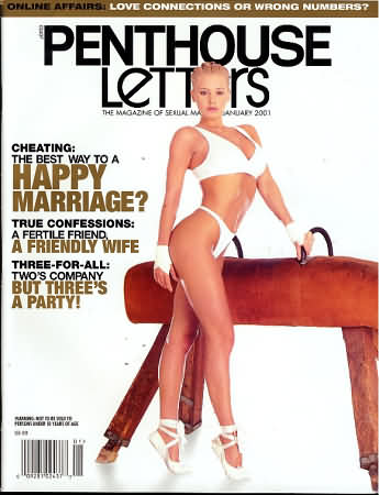 Penthouse Letters January 2001 magazine back issue Penthouse Letters magizine back copy Penthouse Letters January 2001 Magazine Back Issue Published by Penthouse Publishing, Bob Guccione. Online Affairs: Love Connections Or Wrong Numbers?.