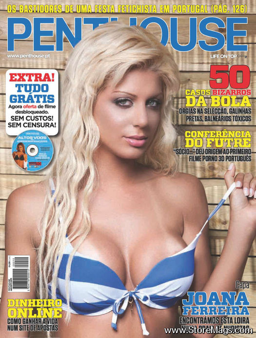 Penthouse Portugal August 2011 magazine back issue Penthouse (Portugal) magizine back copy 