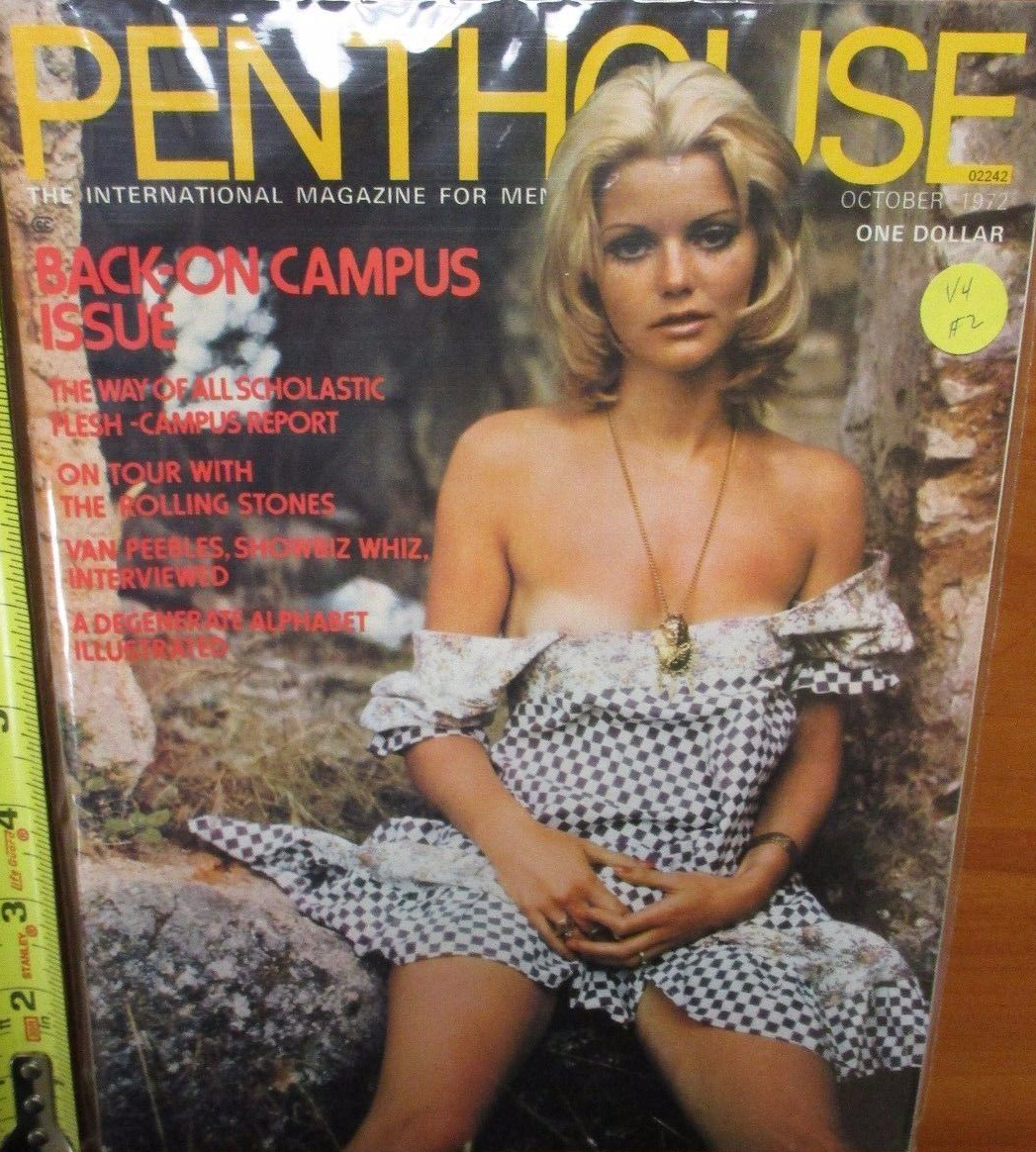 Penthouse UK Vol. 4 # 2 magazine back issue Penthouse UK magizine back copy Penthouse UK Vol. 4 # 2 Magazine Back Issue Published by Penthouse Publishing, Bob Guccione. The Way Of All Scholastic Flesh - Campus Report.