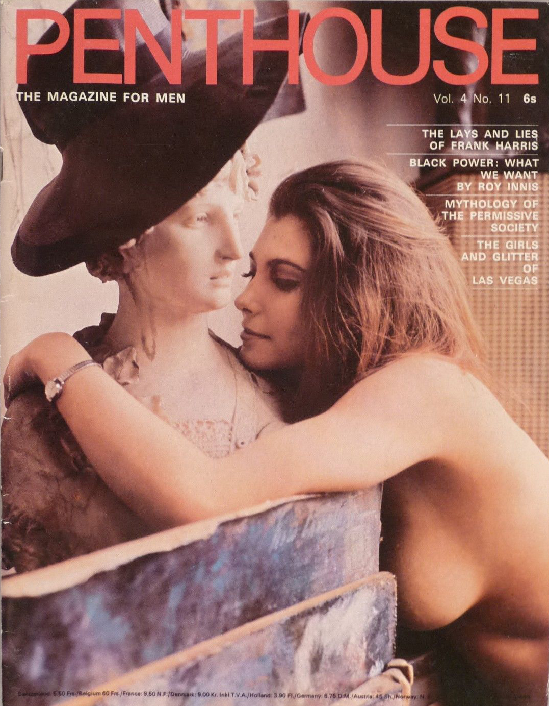 Penthouse UK Vol. 4 # 11 magazine back issue Penthouse UK magizine back copy Penthouse UK Vol. 4 # 11 Magazine Back Issue Published by Penthouse Publishing, Bob Guccione. The Lays And Lies Of Frank Harris.