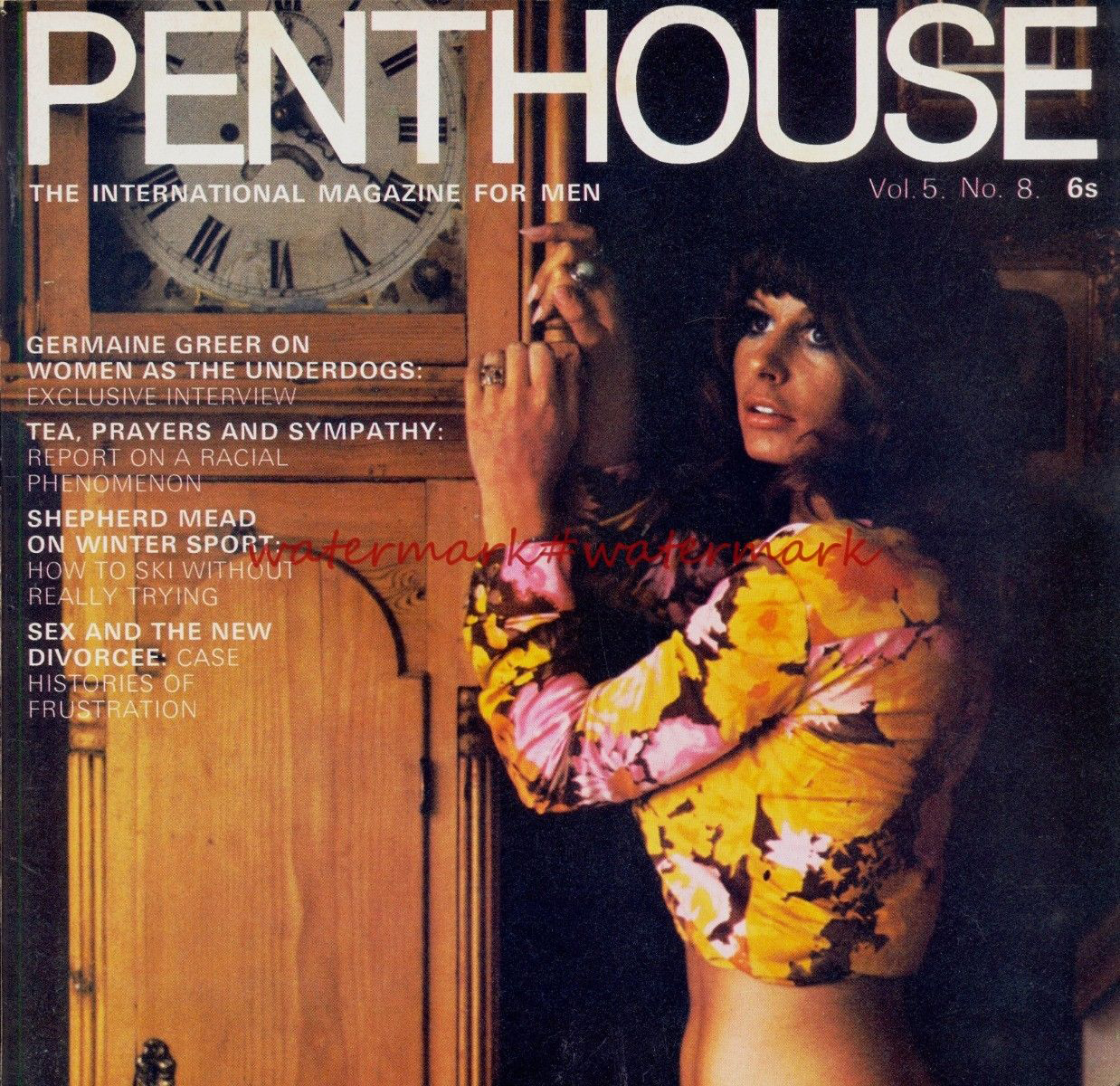 Penthouse UK Vol. 5 # 8 magazine back issue Penthouse UK magizine back copy Penthouse UK Vol. 5 # 8 Magazine Back Issue Published by Penthouse Publishing, Bob Guccione. Germaine Greer On Women As The Underdogs: Exclusive Interview.