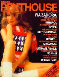 Penthouse UK Vol. 18 # 9 magazine back issue Penthouse UK magizine back copy Penthouse UK Vol. 18 # 9 Magazine Back Issue Published by Penthouse Publishing, Bob Guccione. Pia Zadora: America's Best Fulled For Britain .