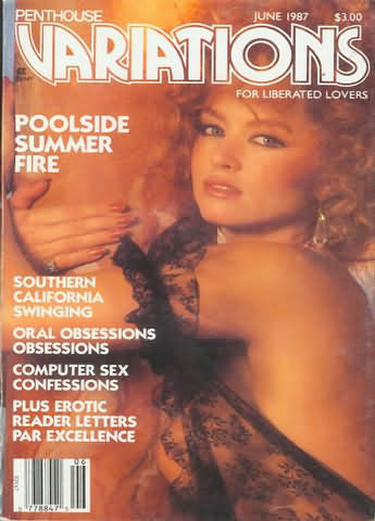 Penthouse Variations June 1987 magazine back issue Penthouse Variations magizine back copy Penthouse Variations June 1987 Magazine Back Issue Published by Penthouse Publishing, Bob Guccione. Poolside Summer Fire.