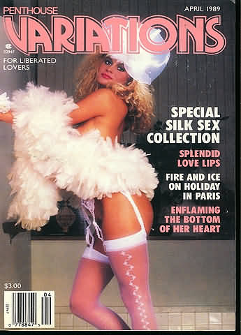 Penthouse Variations April 1989 magazine back issue Penthouse Variations magizine back copy Penthouse Variations April 1989 Magazine Back Issue Published by Penthouse Publishing, Bob Guccione. Special Silk Sex Collection.
