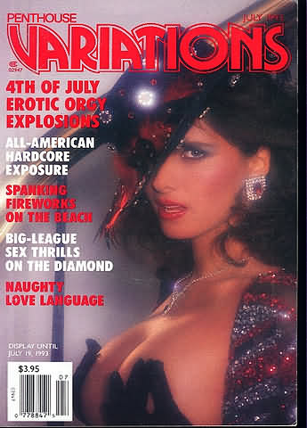 Penthouse Variations July 1993 magazine back issue Penthouse Variations magizine back copy Penthouse Variations July 1993 Magazine Back Issue Published by Penthouse Publishing, Bob Guccione. 4th Of July Erotic Orgy Explosions.