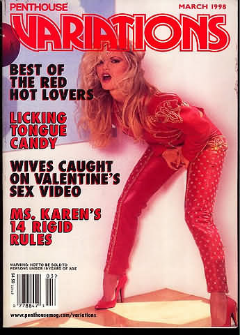 Penthouse Variations March 1998 magazine back issue Penthouse Variations magizine back copy Penthouse Variations March 1998 Magazine Back Issue Published by Penthouse Publishing, Bob Guccione. Best Of The Red Hot Lovers.