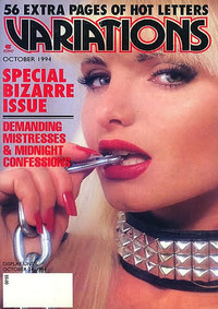 Penthouse Variations October 1994 magazine back issue cover image