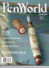 Pen World October 2005 Magazine Back Copies Magizines Mags