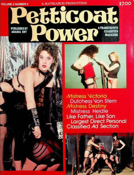 Petticoat Power Vol. 2 # 2 magazine back issue Petticoat Power magizine back copy 
